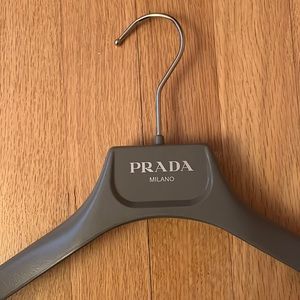 Brand new plastic Prada hanger